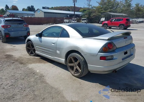 2003 Mitsubishi Eclipse Gts из США, поврежденный, VIN 4A3AC74H43E116651